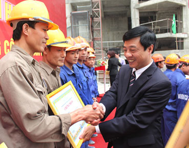 BẾ MẠC HỘI THI TAY NGHỀ THỢ GIỎI HANDICO LẦN THỨ VII